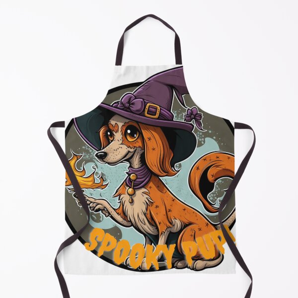 Item preview, Witchy Pup Cartoon Dog designed and sold by RootNeeds.