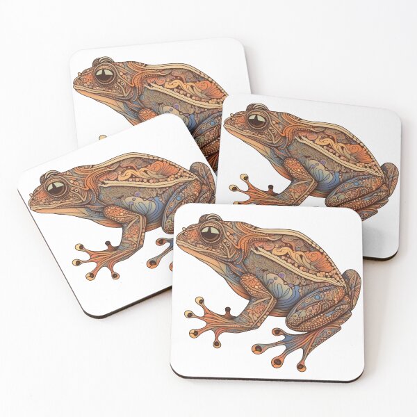Aperçu de l'œuvre Art Brut Grenouille IV créée et vendue par SpectrumDesign9.