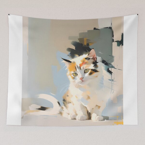 Item preview, Whiskers and Wisdom: A Portrait of My Furry Feline designed and sold by KH-GardenEden.