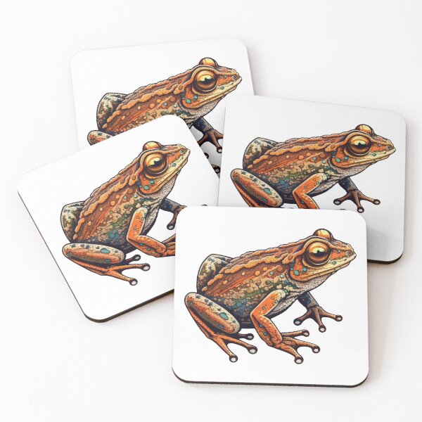 Aperçu de l'œuvre Art Brut Grenouille V créée et vendue par SpectrumDesign9.