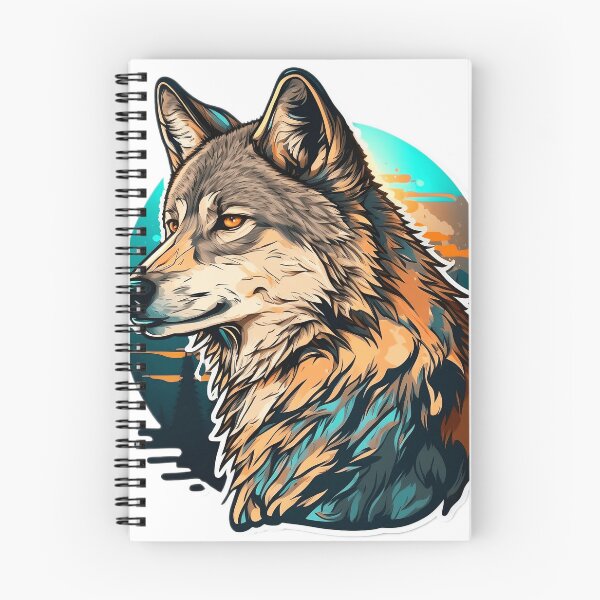 Item preview, vector wolf designed and sold by Deadv.