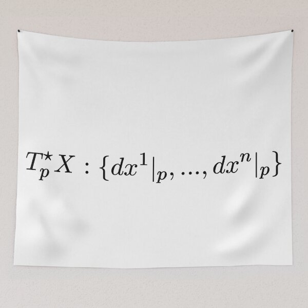 Item preview, The basis of the cotangent space, topology and differential geometry designed and sold by NoetherSym.