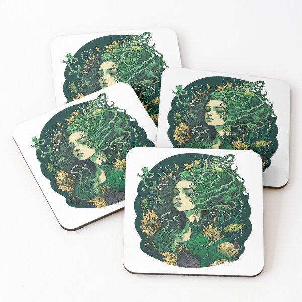 Item preview, Nouveau Green Mermaid designed and sold by Nouvyka.