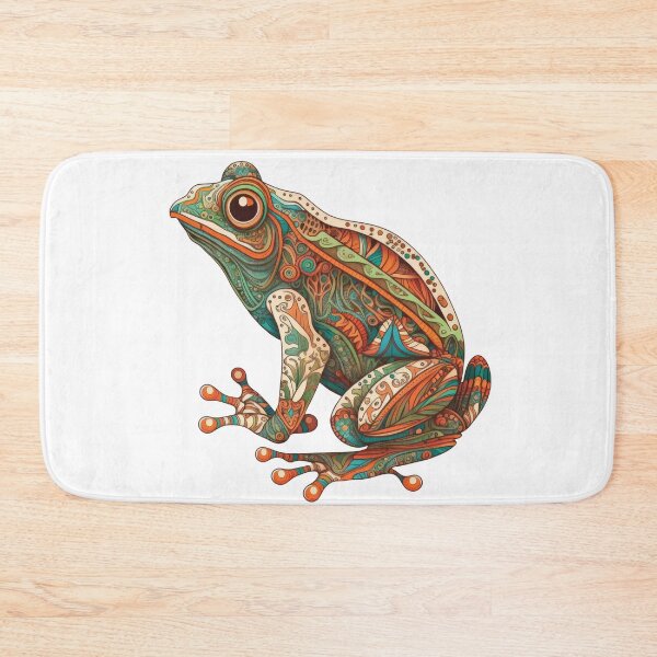 Aperçu de l'œuvre Art Brut Grenouille VII créée et vendue par SpectrumDesign9.