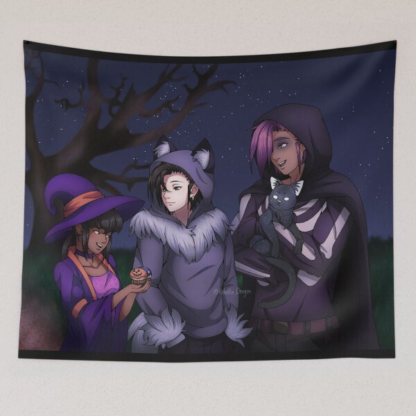 Item preview, Halloween Outing designed and sold by TheKohakuDragon.