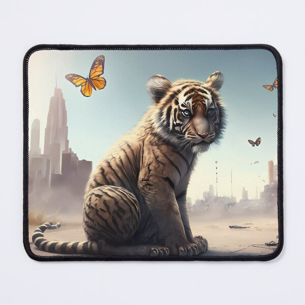 Item preview, Tiger cub lost in future designed and sold by SMILE88.