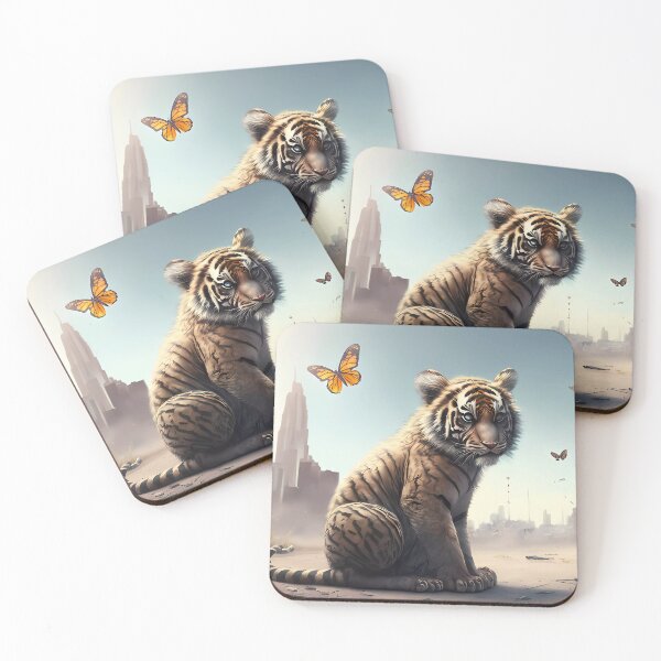 Item preview, Tiger cub lost in future designed and sold by SMILE88.