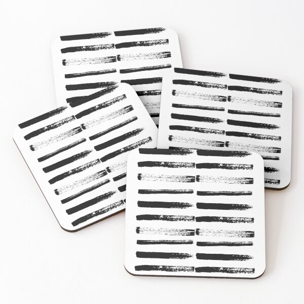 Item preview, Diseño de patrón abstracto minimalista en blanco y negro designed and sold by ElVyartStore.