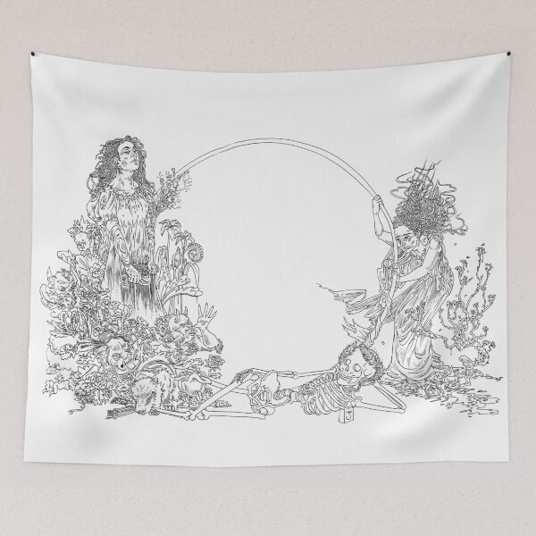 Item preview, Goblin Market - Laura + Lizzie + Jeannie designed and sold by Alex e Clark.