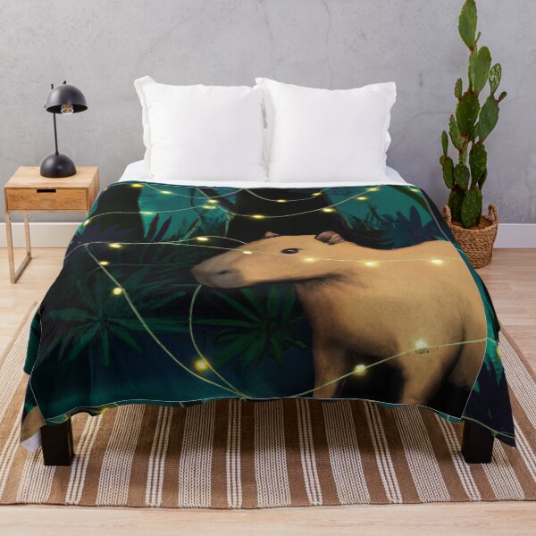 Artikelvorschau, Capybara Happy Bara entworfen und verkauft von Winging-It.