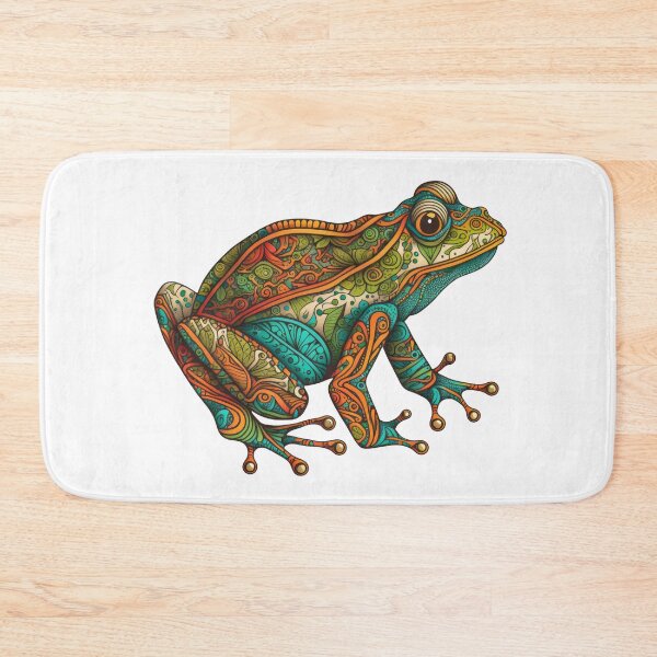 Aperçu de l'œuvre Art Brut Grenouille IX créée et vendue par SpectrumDesign9.