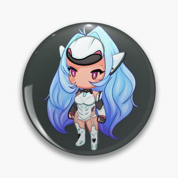 Item preview, XENOSAGA KOS-MOS chibi  designed and sold by thatmessofajess.