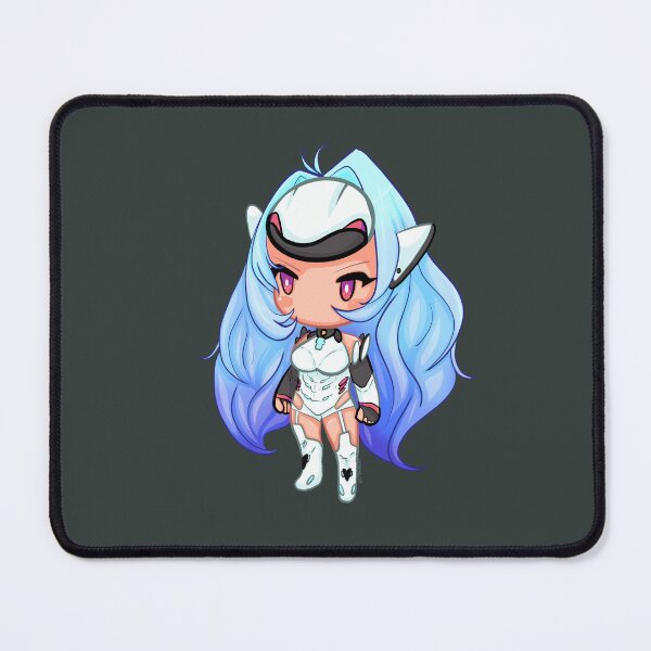 Item preview, XENOSAGA KOS-MOS chibi designed and sold by thatmessofajess.