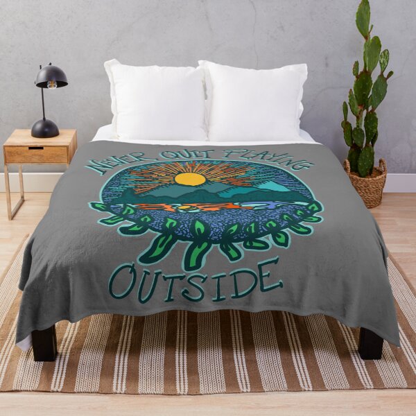 Item preview, Never quit playing outside designed and sold by Art of Camping Now.