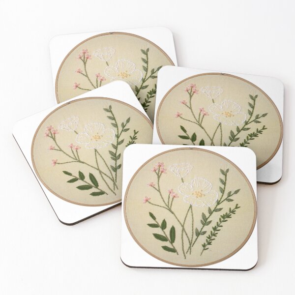Item preview, Floral Embroidery designed and sold by suzannenagel.