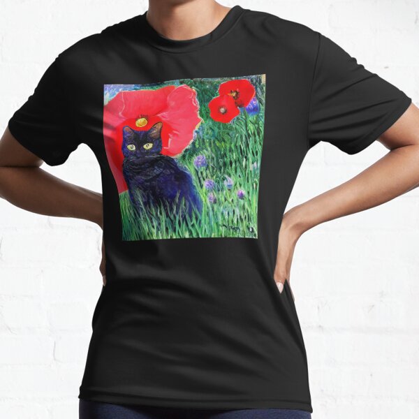 T shirt fashion coquelicot