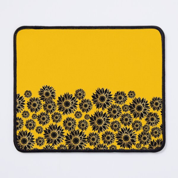 Item preview, Black And Gold Sun Flower designed and sold by FrescoDesign.