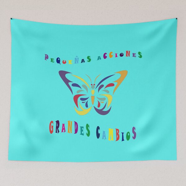 Item preview, Solidarity colored butterfly designed and sold by FAUNIASOLIDARIA.