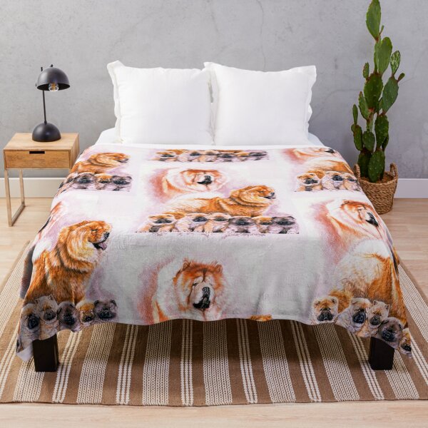 Item preview, Chow Chow and Family Gallimaufry designed and sold by BarbBarcikKeith.