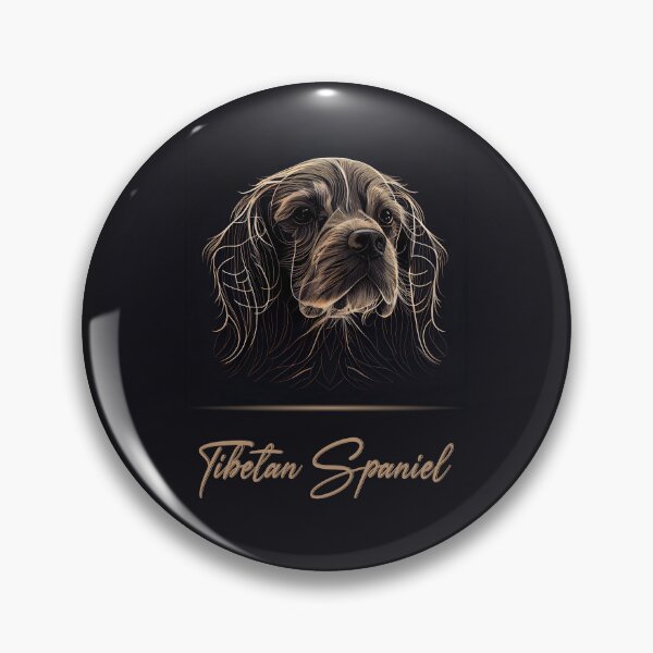 Item preview, Tibetan Spaniel Portrait designed and sold by Best-Breeds.