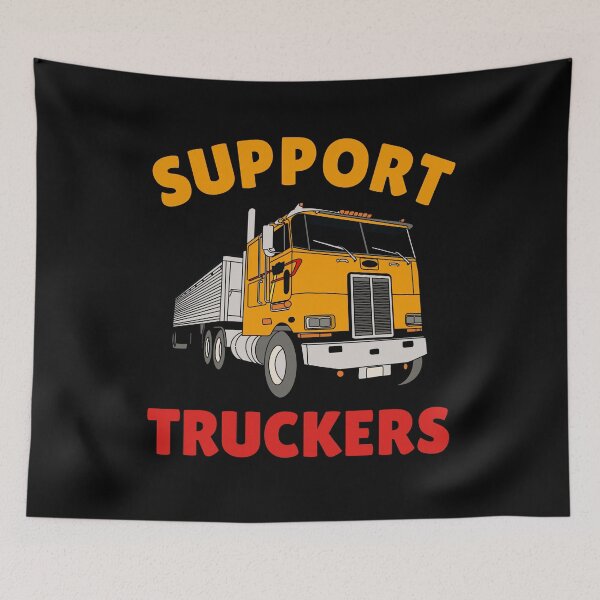 Item preview, Show Your Support for Truckers with Our Eye-Catching Design! designed and sold by SimpliText.