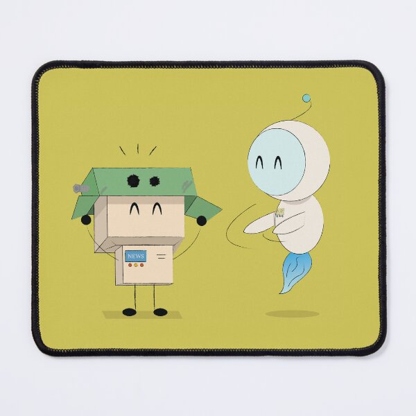 Item preview, Boo! Did I scare you? || Robo-News & Friends designed and sold by COZY-RAIN.