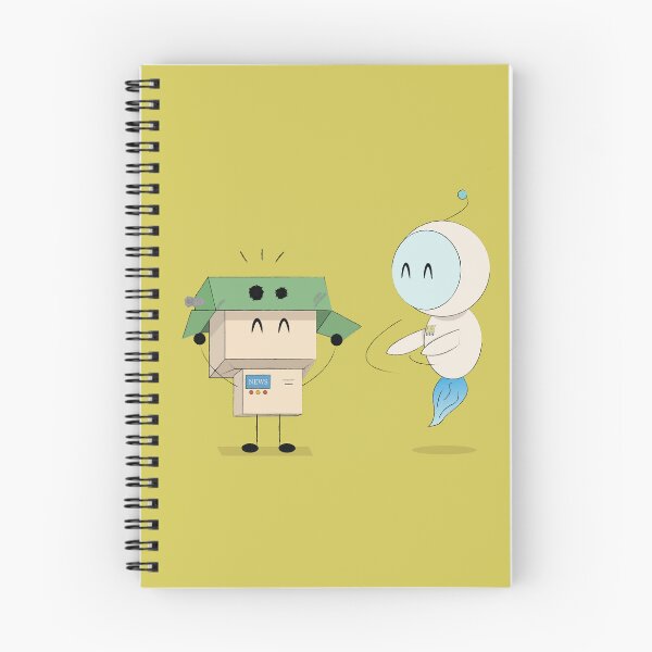Item preview, Boo! Did I scare you? || Robo-News & Friends designed and sold by COZY-RAIN.
