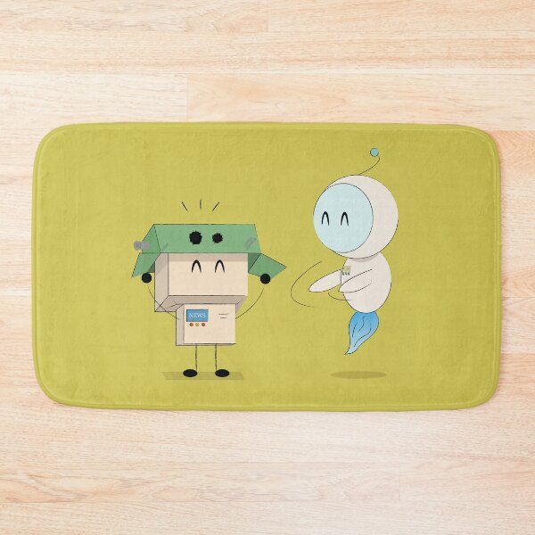 Item preview, Boo! Did I scare you? || Robo-News & Friends designed and sold by COZY-RAIN.