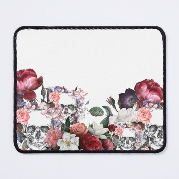 Item preview, Skullhead and flowers designed and sold by desssigner.