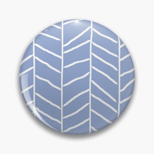 Item preview, Serenity Blue Herringbone Tile Pattern designed and sold by Deutschic.