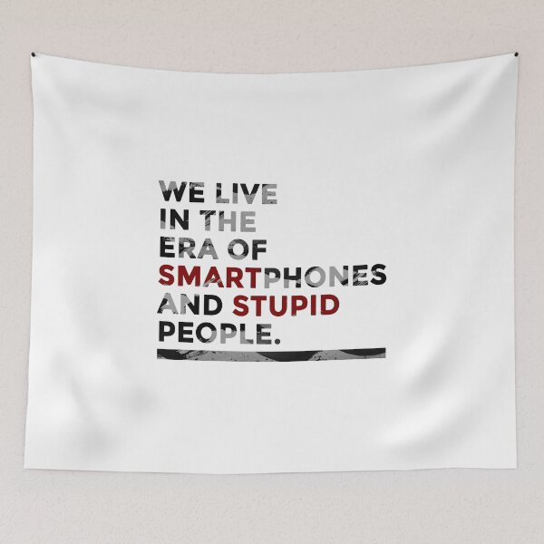 Item preview, Smartphones Stupid People  designed and sold by Articulate.