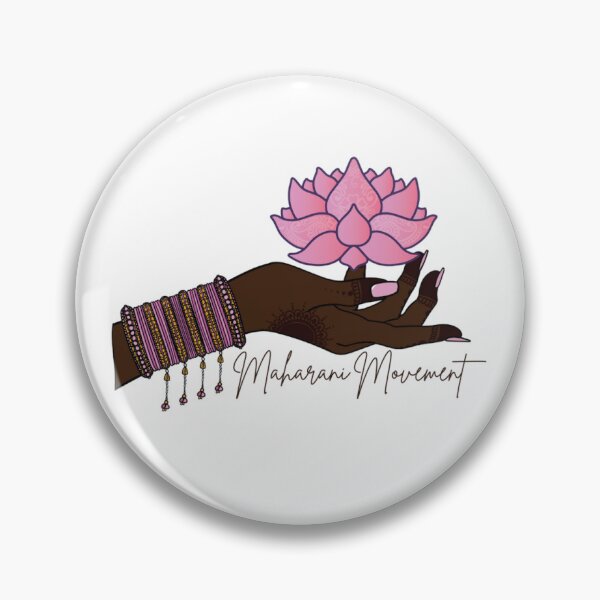 Item preview, Maharani Movement Pin designed and sold by Ashley Raju.