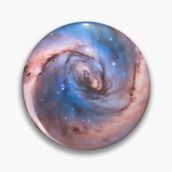 Item preview, Beautiful Blue and Orange Spiral Galaxy designed and sold by The-Hist-Image.