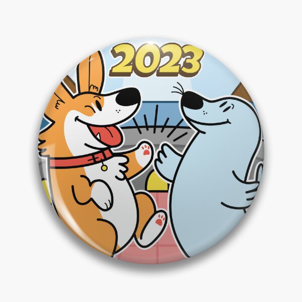 Item preview, 2023 Welcome To Seaside, Corgi Beach Takeover designed and sold by PortlandCorgi.