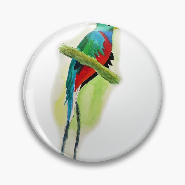 Item preview, Hand Painted Watercolor Quetzal designed and sold by julyperson.