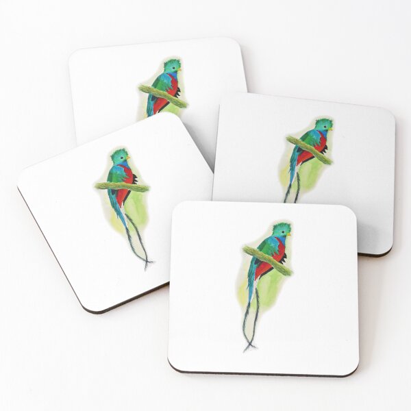 Item preview, Hand Painted Watercolor Quetzal designed and sold by julyperson.