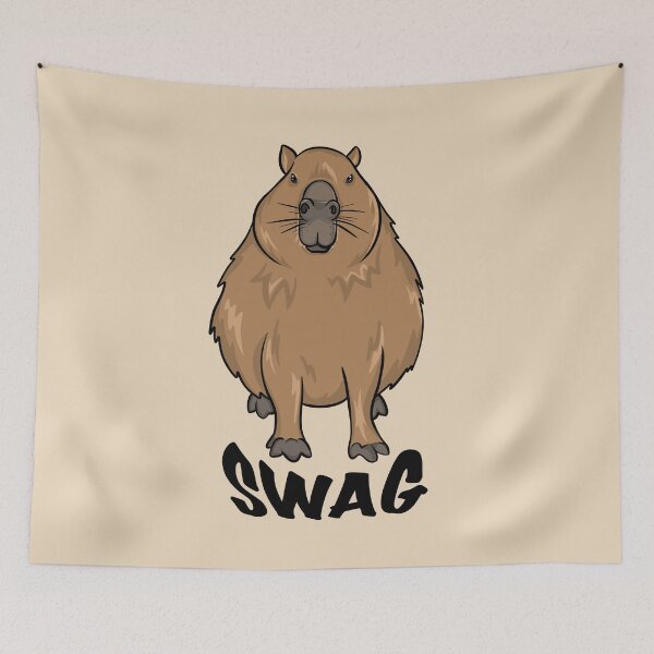 Item preview, Capybara Swag designed and sold by Doodle-Lyn.
