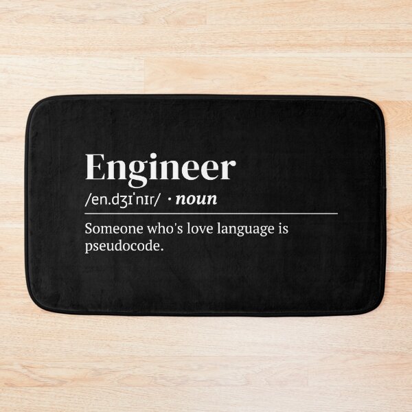 Item preview, Engineer Funny Urban Dictionary Meaning designed and sold by SpeakSarcasm.