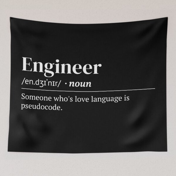 Item preview, Engineer Funny Urban Dictionary Meaning designed and sold by SpeakSarcasm.
