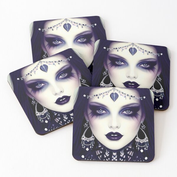 Item preview, Beautiful Goth Girl designed and sold by RaveToTheGrave.