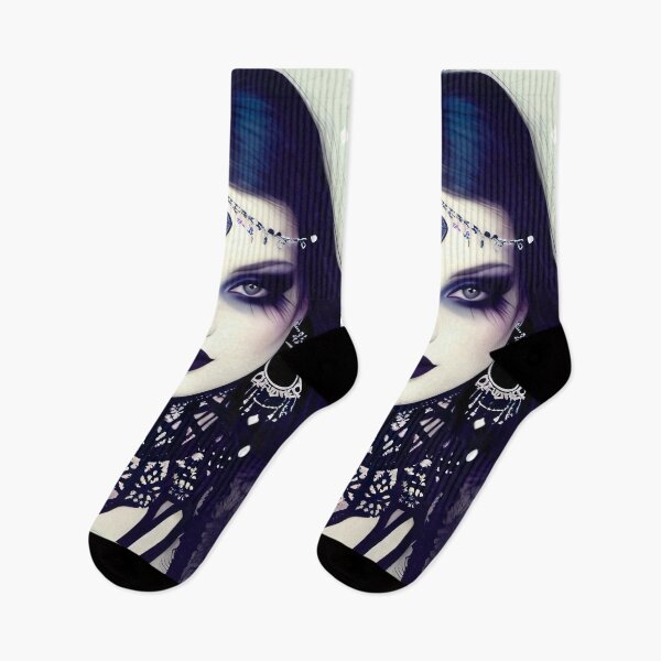 Item preview, Beautiful Goth Girl designed and sold by RaveToTheGrave.
