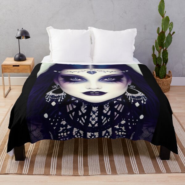 Item preview, Beautiful Goth Girl designed and sold by RaveToTheGrave.