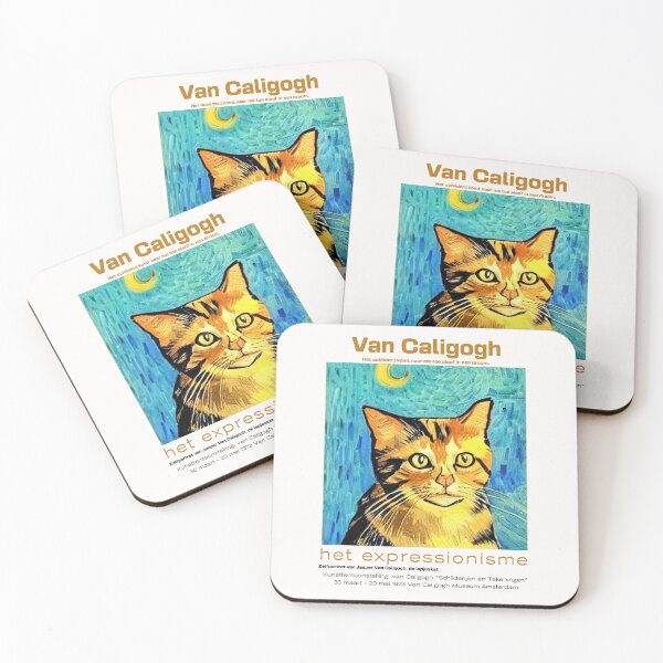 Artikelvorschau, Fantasy Art Exhibition mit Jasper the Calico Cat entworfen und verkauft von ArtistaCats.