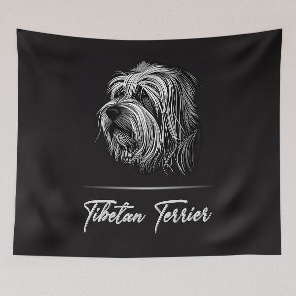Item preview, Adorable Tibetan Terrier designed and sold by Best-Breeds.