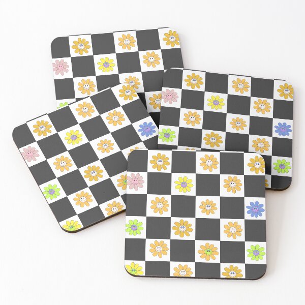 Item preview, Daisy Checkered Print  designed and sold by dreamingoutwest.