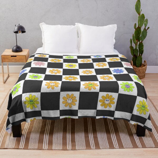 Item preview, Daisy Checkered Print designed and sold by dreamingoutwest.
