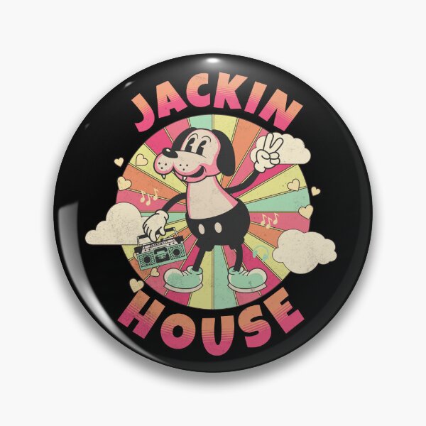 Item preview, JACKIN HOUSE  - Vintage House Dog designed and sold by Discothreadz.