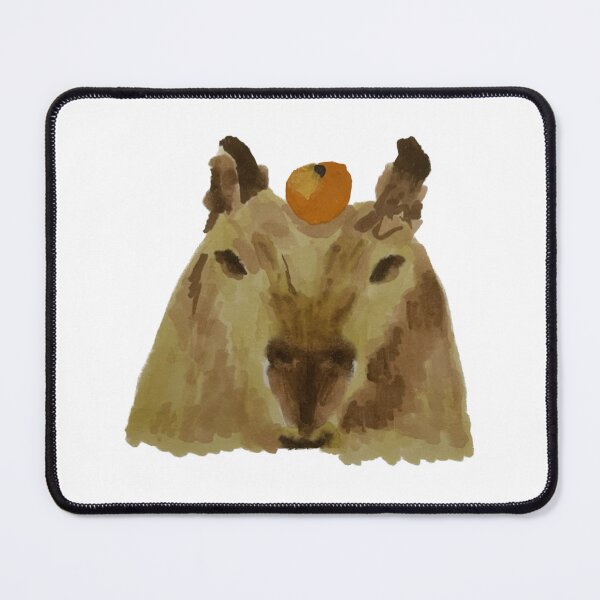 Item preview, mandarin capybara designed and sold by streamregulus.