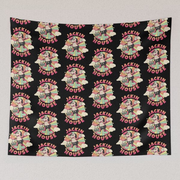 Item preview, JACKIN HOUSE  - Vintage House Dog designed and sold by Discothreadz.