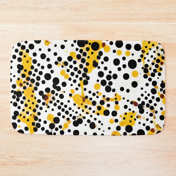 Item preview, Black and yellow abstract pattern designed and sold by MarisePix.